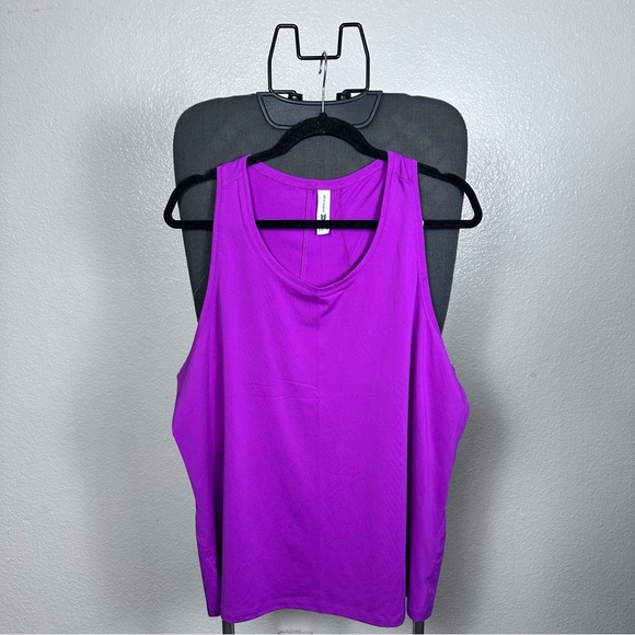 All in Motion Purple Relaxed Sleeveless Tank Top - Picture 1 of 5